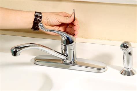 moen kitchen faucet leaking from base of spout|Kitchen Faucet: Leak Around the Base of the Spout ...